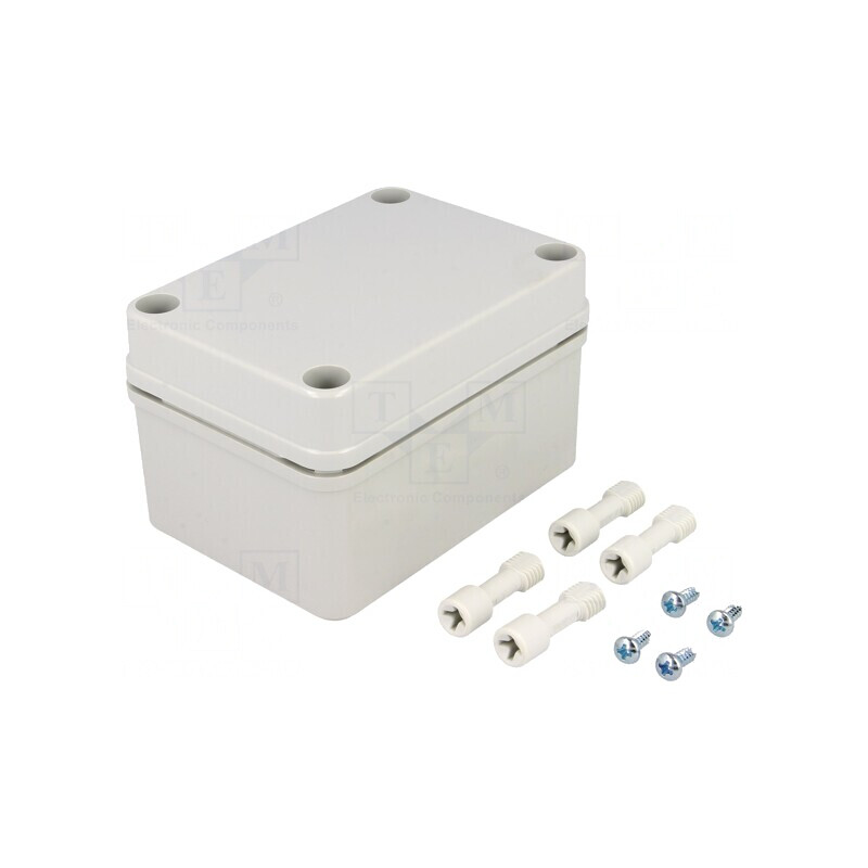 Carcasă universală 80x110x65mm gri ABS | Electronic-mag.ro | Componente Electronice