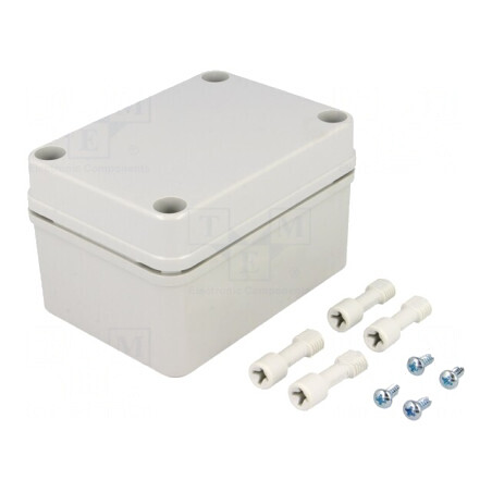 Carcasă universală 80x110x65mm gri ABS | Electronic-mag.ro | Componente Electronice