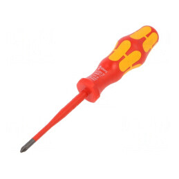 Șurubelniță izolată Pozidriv PZ1 80mm 1kVAC | Electronic-mag.ro | Componente Electronice