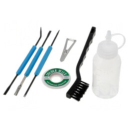 Set Răzuitoare și Perii 180mm - 7 Bucăți | Electronic-mag.ro | Componente Electronice