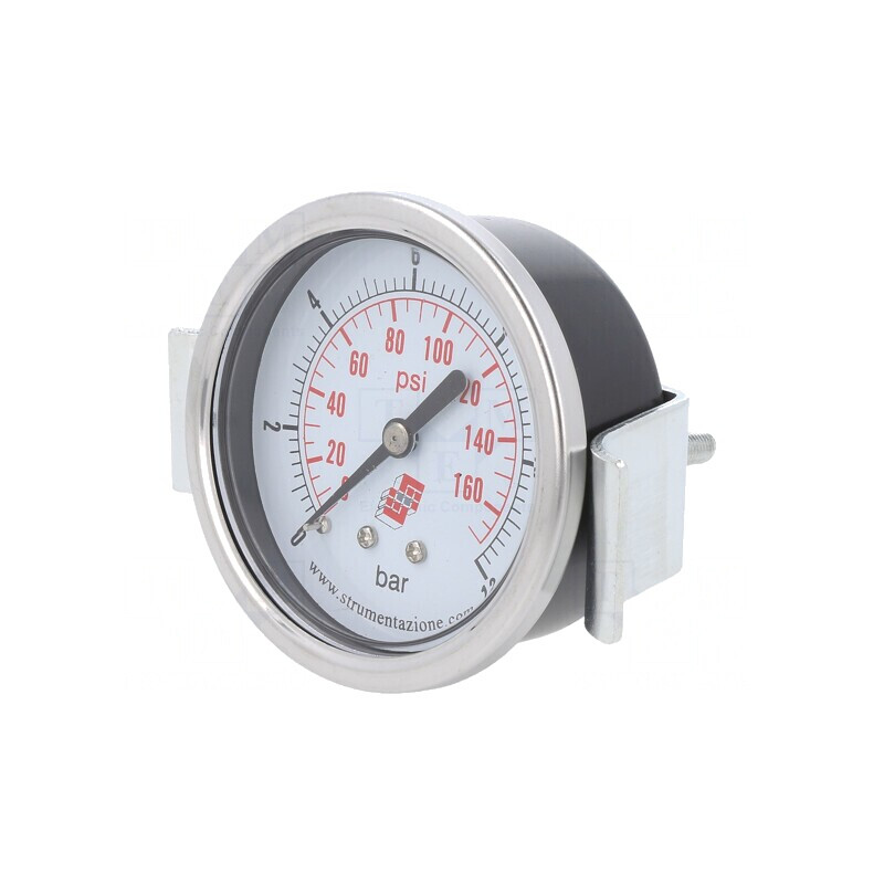 Manometru 0-12 bar pentru lichide și gaze 63mm | Electronic-mag.ro | Componente Electronice