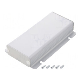 Carcasă Panou Lame Fixare Gri 54x120mm | Electronic-mag.ro | Componente Electronice