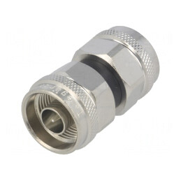 Adaptor N mufă din ambele părți drept 50Ω PTFE aurit | Electronic-mag.ro | Componente Electronice