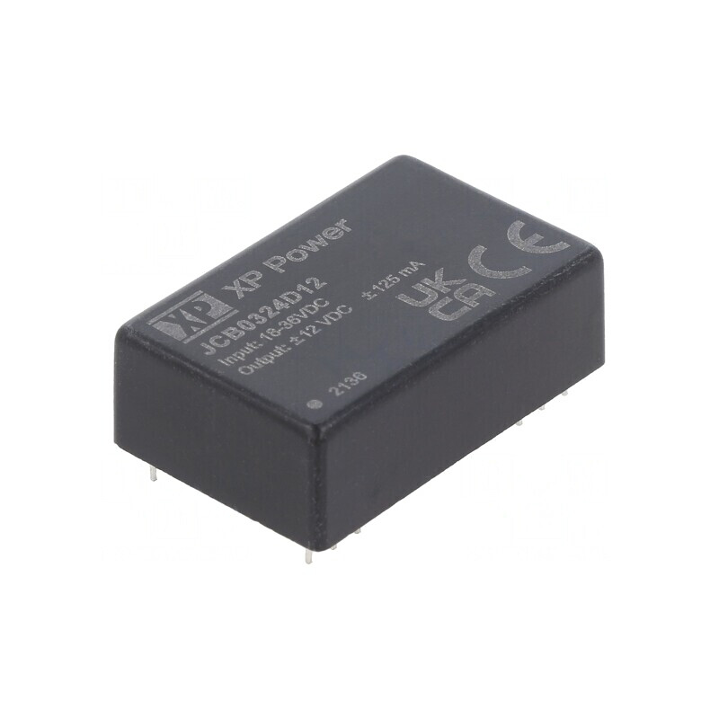 Convertor DC/DC 3W 18-36V la 12V/-12V THT | Electronic-mag.ro | Componente Electronice