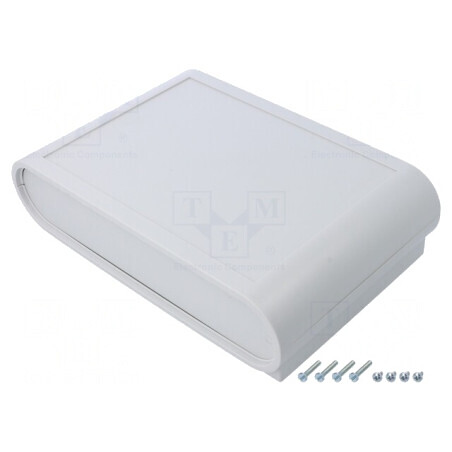 Carcasă Desktop Gri SOBREMESA 140x218x55mm ABS | Electronic-mag.ro | Componente Electronice