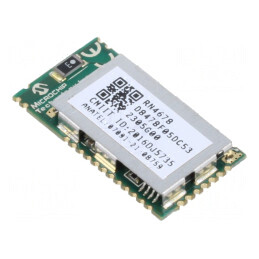 "Modul Bluetooth 5.0 Classic/Low Energy GPIO UART SMD RN4678-VB/RM122"