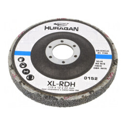 Disc de șlefuire Ø115x12mm, orificiu 22mm | Electronic-mag.ro | Componente Electronice