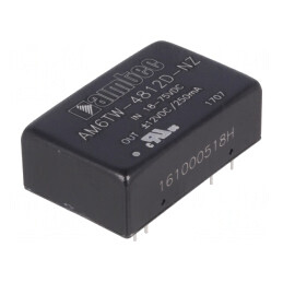 Convertor DC/DC 6W 18-75V la 12V/ -12V | Electronic-mag.ro | Componente Electronice