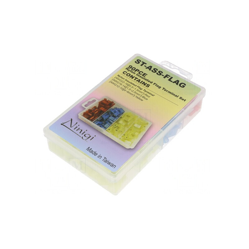 Set Conectori Crimpați pe Cablu în Unghi 90° 90buc. | Electronic-mag.ro | Componente Electronice