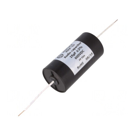 Condensator Polipropilenă 15uF 600VDC THT | Electronic-mag.ro | Componente Electronice