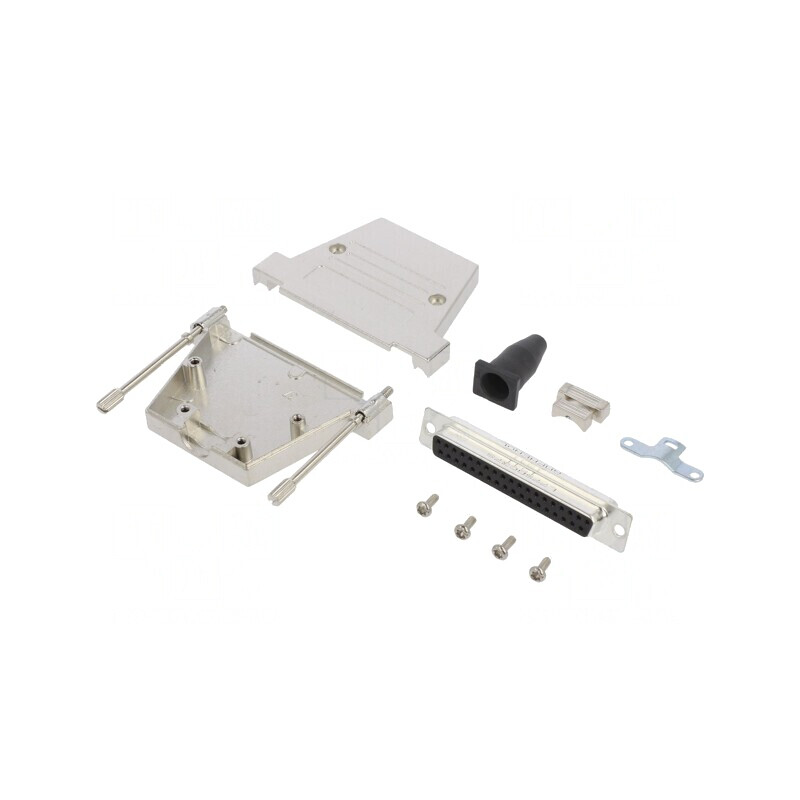 Conector D-Sub 37 pini mamă drept lipire pe cablu aurit UNC 4-40 | Electronic-mag.ro | Componente Electronice Conector D-Sub 37 pini mamă drept lipire pe cablu aurit UNC 4-40 | Electronic-mag.ro | Componente Electronice