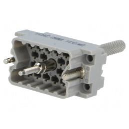 Conector dreptunghiular hermafrodit policarbonat | Electronic-mag.ro | Componente Electronice