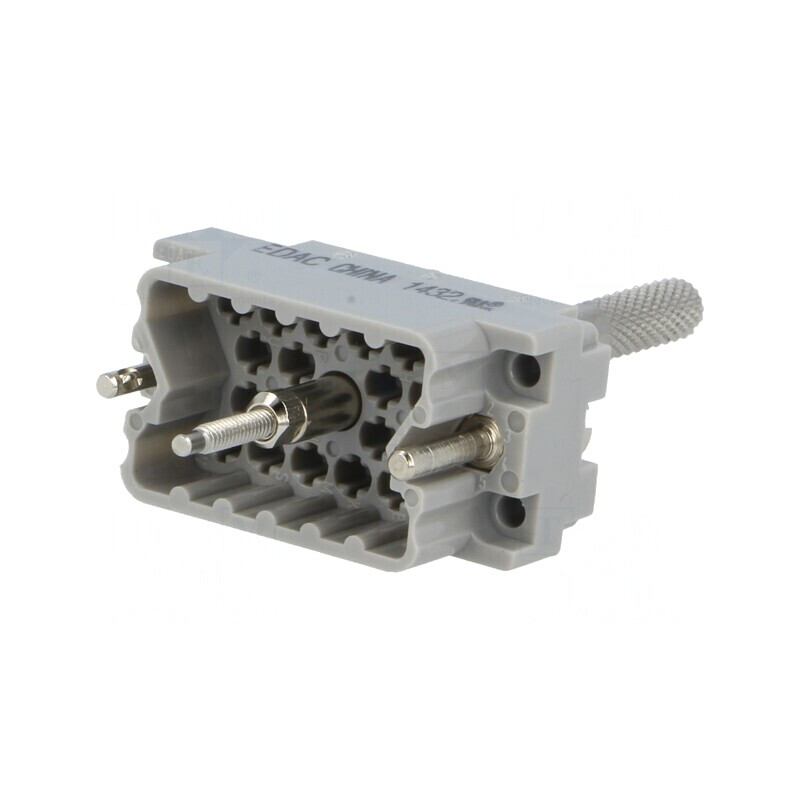 Conector dreptunghiular hermafrodit policarbonat | Electronic-mag.ro | Componente Electronice