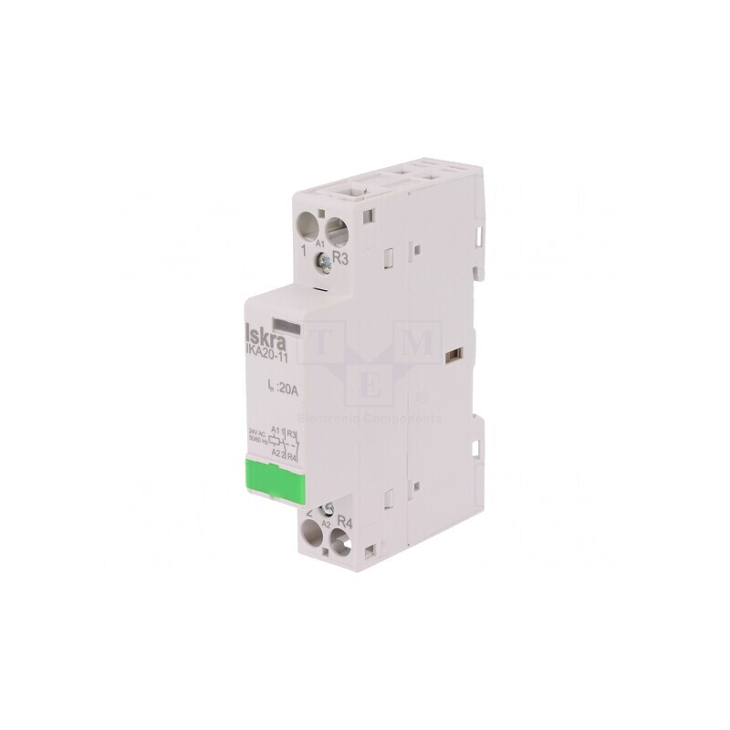 Contactor 2-polar 20A 24VAC NC NO | Electronic-mag.ro | Componente Electronice