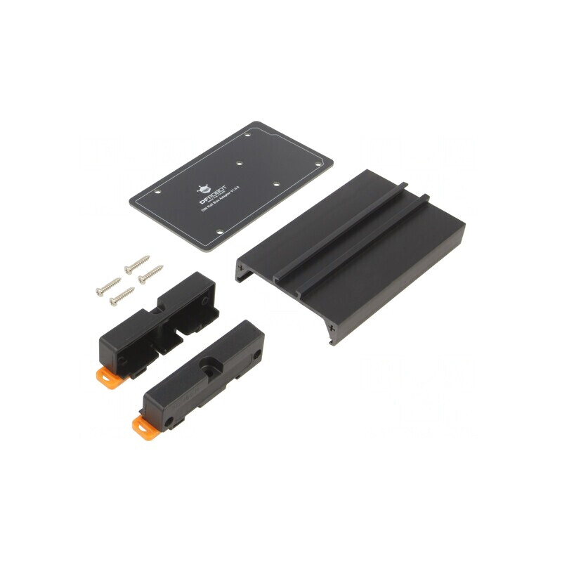 Carcasă suport montare DIN Arduino Mega PVC | Electronic-mag.ro | Componente Electronice