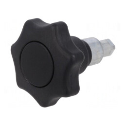 Închizătoare zinc turnat 50mm neagră | Electronic-mag.ro | Componente Electronice