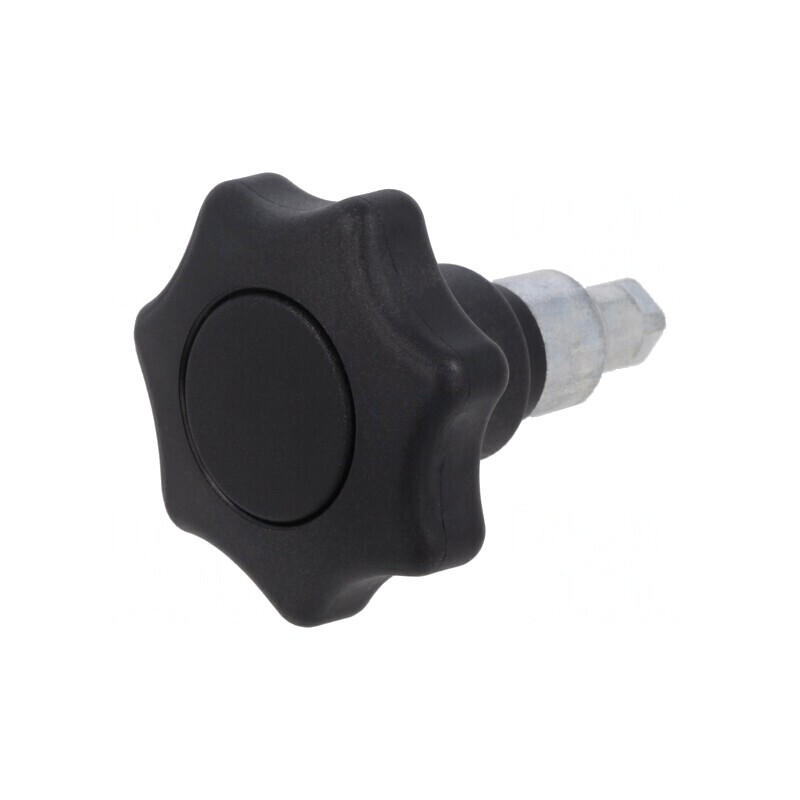 Închizătoare zinc turnat 50mm neagră | Electronic-mag.ro | Componente Electronice