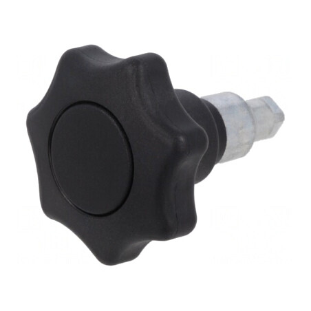 Închizătoare zinc turnat 50mm neagră | Electronic-mag.ro | Componente Electronice
