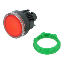 Comutator Apăsare 22mm Roșu IP66 | Electronic-mag.ro | Componente Electronice