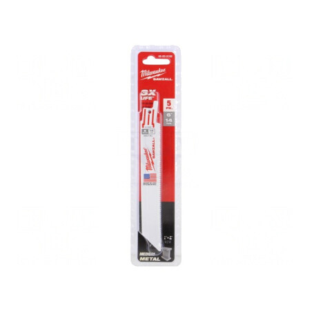 Pânză de Fierăstrău Metal 150mm 14TPI 5 Buc. | Electronic-mag.ro | Componente Electronice