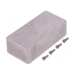 Carcasă Universală Aluminiu IP65 50x100x31mm | Electronic-mag.ro | Componente Electronice
