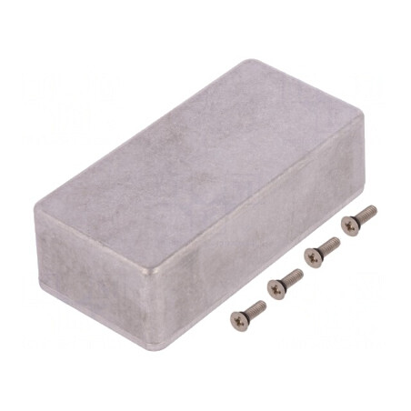 Carcasă Universală Aluminiu IP65 50x100x31mm | Electronic-mag.ro | Componente Electronice