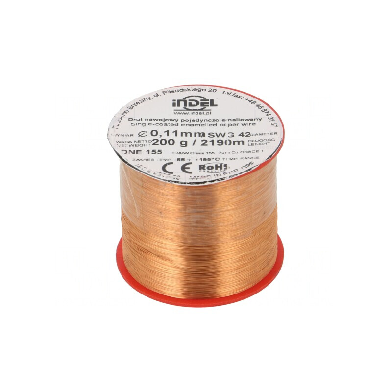 Sârmă emailată 0,112mm 0,2kg | Electronic-mag.ro | Componente Electronice