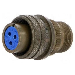 Conector Circular Aluminiu 16-10S | Electronic-mag.ro | Componente Electronice