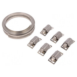 Colier cu șurub 14mm oțel cromat AISI 430 | Electronic-mag.ro | Componente Electronice