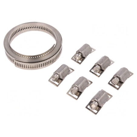Colier cu șurub 14mm oțel cromat AISI 430 | Electronic-mag.ro | Componente Electronice