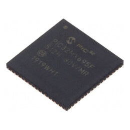 Microcontroler PIC 512kB 80MHz 2,3-3,6VDC SMD QFN64 | Electronic-mag.ro | Componente Electronice