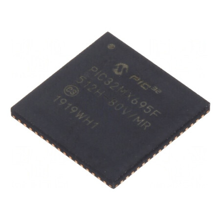 Microcontroler PIC 512kB 80MHz 2,3-3,6VDC SMD QFN64 | Electronic-mag.ro | Componente Electronice