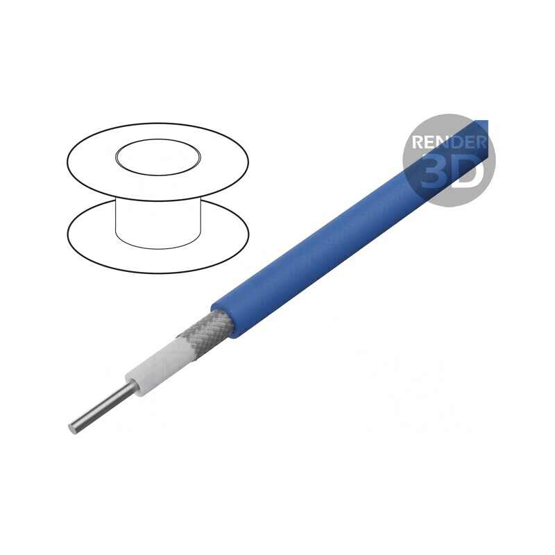 Cablu Coaxial Semi Flex 141 Cu FEP 4,1mm | Electronic-mag.ro | Componente Electronice Cablu Coaxial Semi Flex 141 Cu FEP 4,1mm | Electronic-mag.ro | Componente Electronice