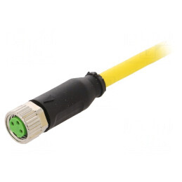 Cablu de Conectare M8 3 PIN 5m 60VAC 4A | Electronic-mag.ro | Componente Electronice