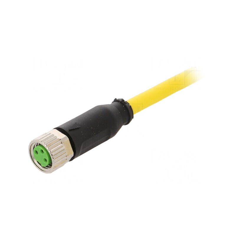 Cablu de Conectare M8 3 PIN 5m 60VAC 4A | Electronic-mag.ro | Componente Electronice
