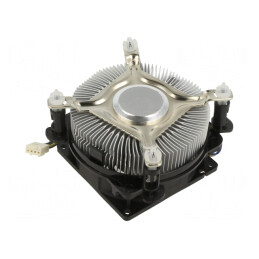 Radiator Aluminiu 12VDC 60m3/h 54x95x95mm | Electronic-mag.ro | Componente Electronice