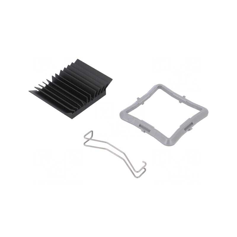 Radiator extrudat cu aripioare BGA negru 32.5mm x 32.5mm | Electronic-mag.ro | Componente Electronice Radiator extrudat cu aripioare BGA negru 32.5mm x 32.5mm | Electronic-mag.ro | Componente Electronice