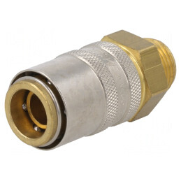 Conector rapid alamă 15bar 23mm FPM | Electronic-mag.ro | Componente Electronice