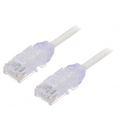 Patch cord verde TX6A-28 U/UTP 0,5m LSZH 28AWG | Electronic-mag.ro | Componente Electronice