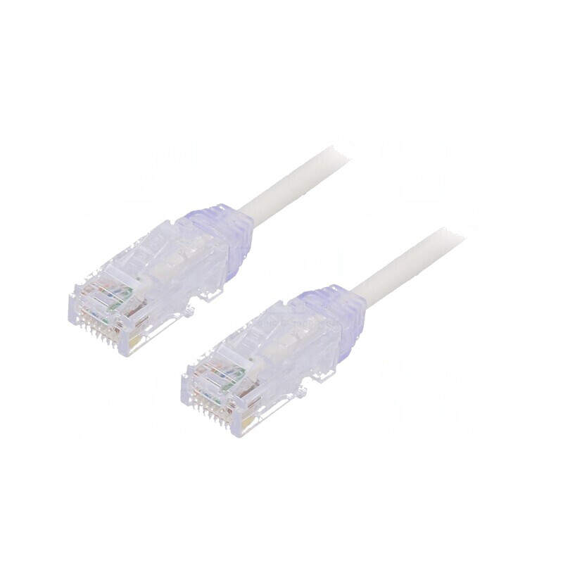 Patch cord verde TX6A-28 U/UTP 0,5m LSZH 28AWG | Electronic-mag.ro | Componente Electronice