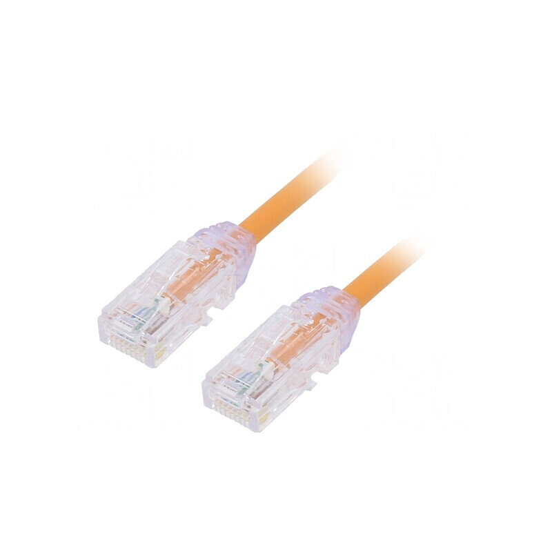 Patch cord UTP Cat6a LSZH 0.5m Portocaliu | Electronic-mag.ro | Componente Electronice Patch cord UTP Cat6a LSZH 0.5m Portocaliu | Electronic-mag.ro | Componente Electronice