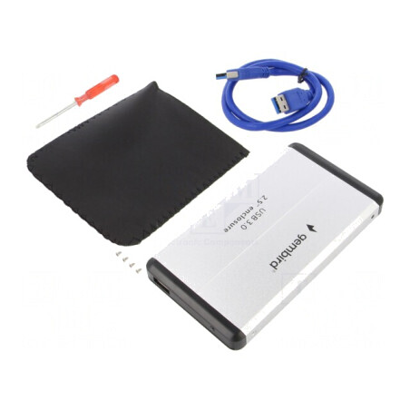 Carcasă Hard Disk 2.5" USB 3.0 Aluminiu | Electronic-mag.ro | Componente Electronice