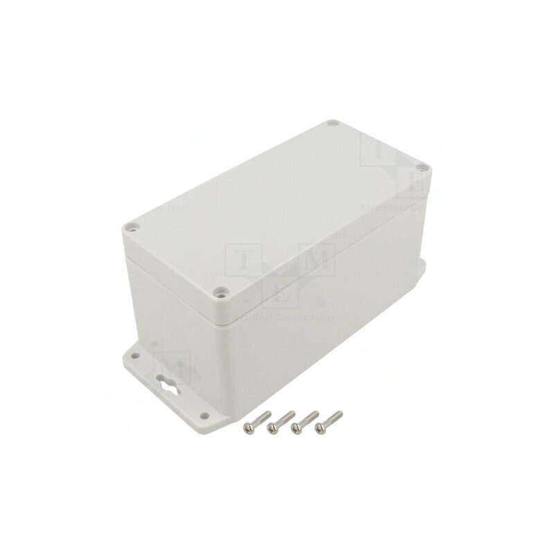 Carcasă universală 80x160x85mm IP67 cu lame de fixare | Electronic-mag.ro | Componente Electronice