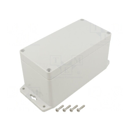 Carcasă universală 80x160x85mm IP67 cu lame de fixare | Electronic-mag.ro | Componente Electronice