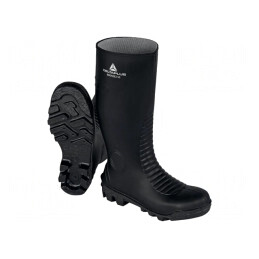 Ghete Negru PVC 47 Bombeu Metalic | Electronic-mag.ro | Componente Electronice