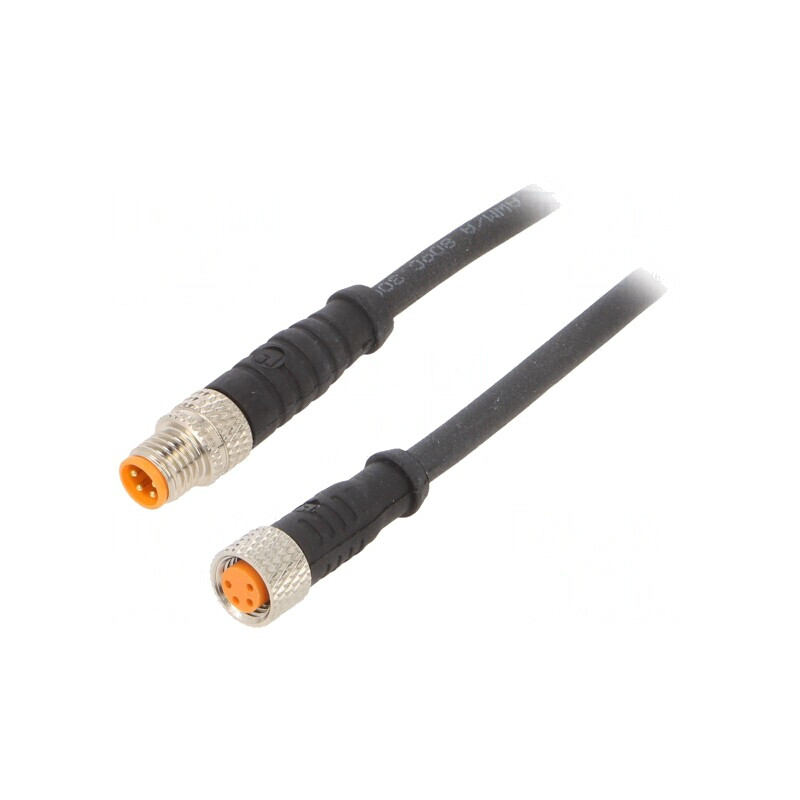 Cablu de Conectare M8 4P 2m PVC | Electronic-mag.ro | Componente Electronice Cablu de Conectare M8 4P 2m PVC | Electronic-mag.ro | Componente Electronice