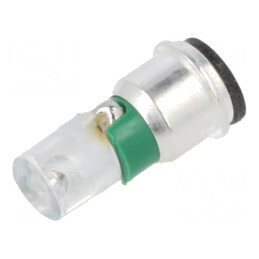 Lampă LED | verde | SX3s | 24÷28VDC | Nr.diode: 1 | -40÷85°C | 3mm | 202-324-23-38