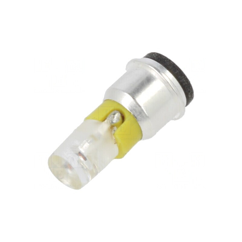 Lampă LED galbenă 3mm 24-28VDC | Electronic-mag.ro | Componente Electronice