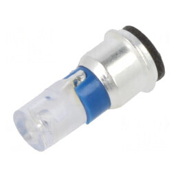 Lampă LED albastră 24-28VDC 3mm 1 diodă | Electronic-mag.ro | Componente Electronice