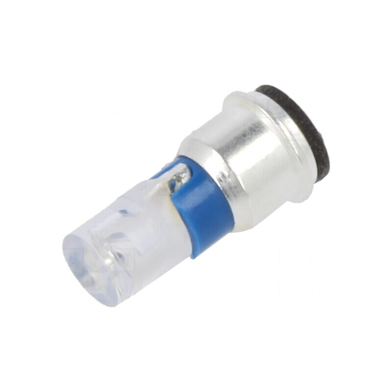 Lampă LED albastră 24-28VDC 3mm 1 diodă | Electronic-mag.ro | Componente Electronice